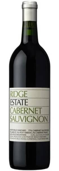 Ridge Vineyards Estate Cabernet Sauvignon 2021